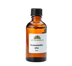 Økologisk Granatæbleolie 50ml – Naturlig Skønhedspleje