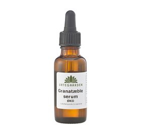 Økologisk Granatæbleserum fra Urtegaarden - Skønhedspakke