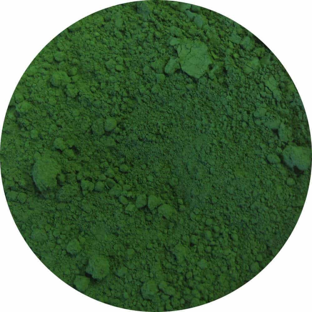Grøn Chrome Oxid 1 Kg - Naturligt Pigment til Kosmetik
