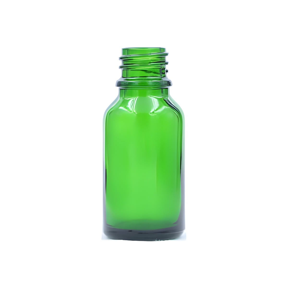 Grøn 15 ml Glasflaske til Olier - Hurtig Levering!