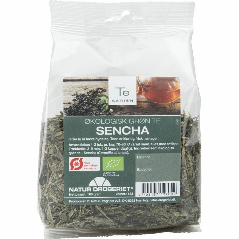 Grøn Sencha The økologisk   100 Gram