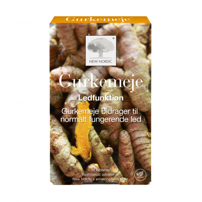 New Nordic Gurkemeje 30 Tabl – Styrk dine led naturligt!