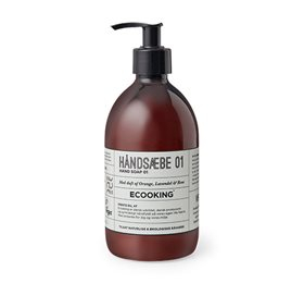 Ecooking Håndsæbe med Orange & Lavendel - 500ml Tilbud!