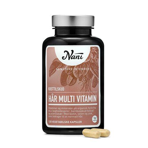 Hår Multivitamin Nani   120 Kapsler