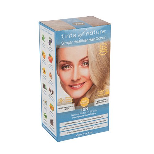 Hårfarve 10n Platinium Blonde Blonde Tints Of Nature   130 Ml