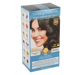 Tints Of Nature Hårfarve 4C Medium Ash - Glansfuld Brunette
