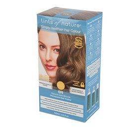 Tints Of Nature Hårfarve 6N Mørkeblond - Plejende Glans