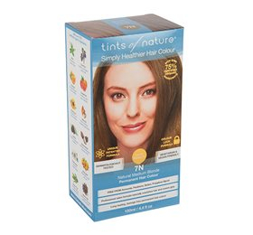 Tints Of Nature Hårfarve 7N Blonde - Naturlig Glans 130ml