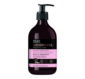 Luksuriøs Håndsæbe med Rose & Geranium - 500ml tilbud!