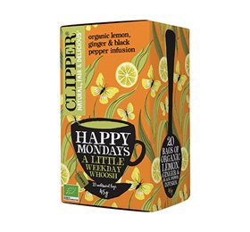 Clipper Happy Mondays Økologisk Urte Te - 20 Breve