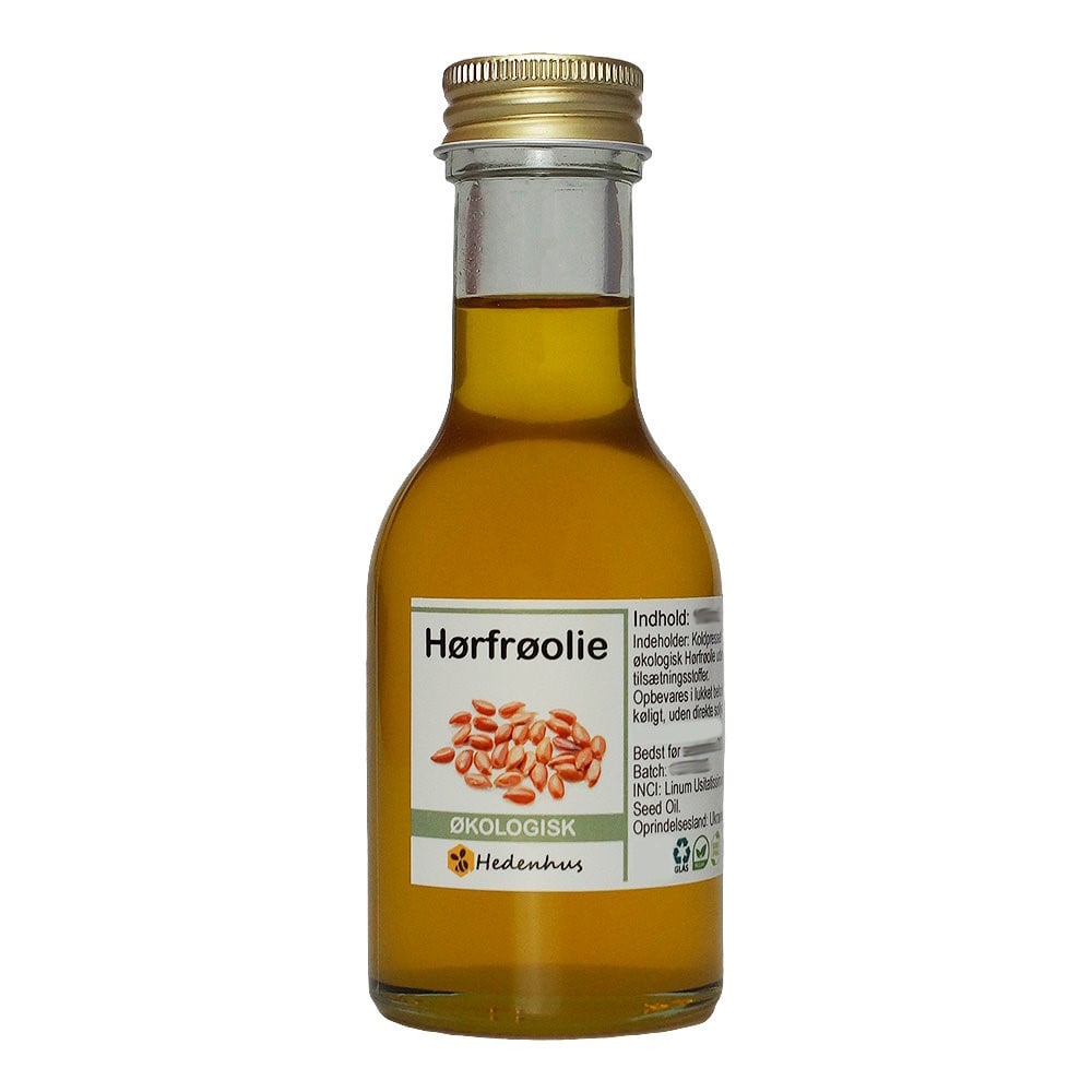 Økologisk Hørfrøolie – 2,5 Liter til Skønhedspleje Rabatt!