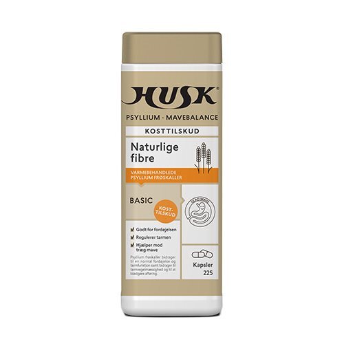 Husk Psyllium Mavebalance   225 Kapsler