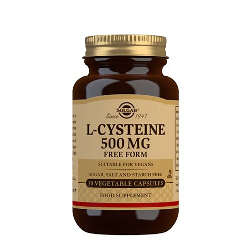 Solgar L Cystein 500 Mg   30 Kapsler