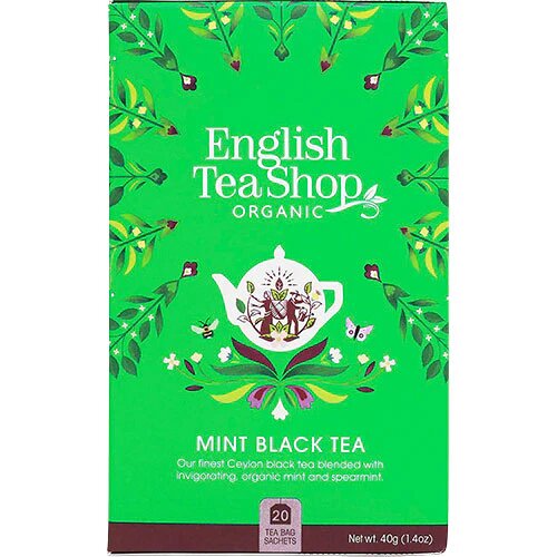 Mint Black Tea øko   20 Breve