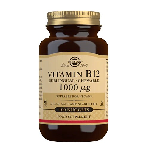 Solgar B12 Vitamin 1000 Ug   100 Tabletter