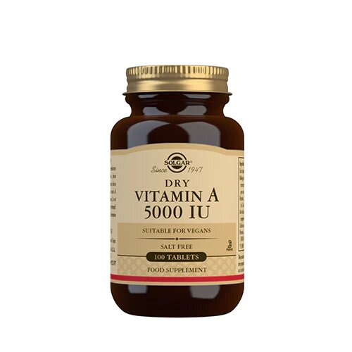 Solgar Vitamin A 1502 Mcg   100 Tabl