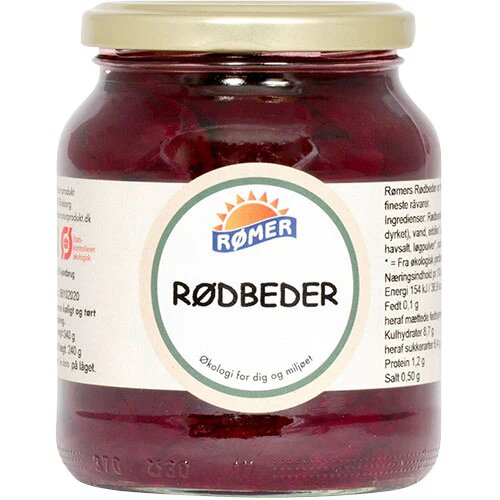 Rødbeder I Glas øko    340 Gram