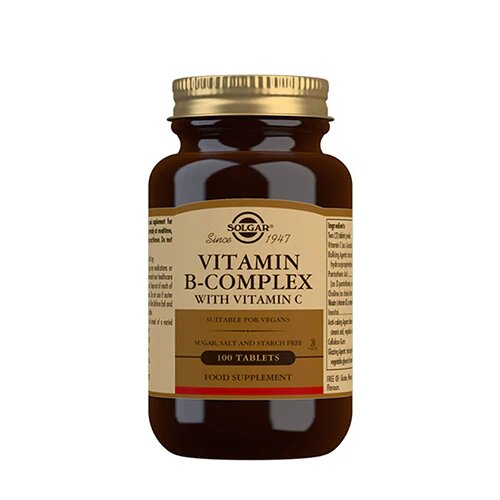 Solgar Vitamin B Complex   C   100 Tab