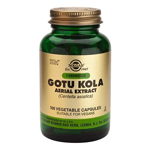 Solgar Gotu Kola   100 Kapsler