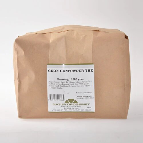 Grøn Gunpowder Te