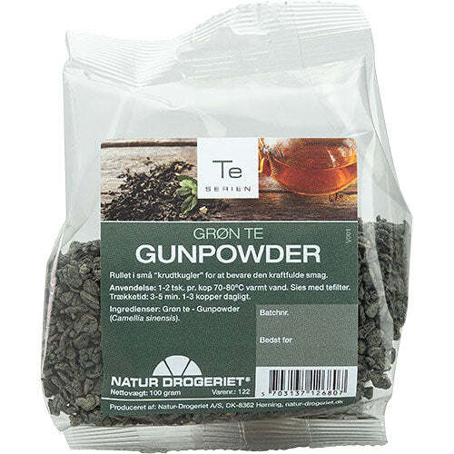 Grøn Gunpowder Te