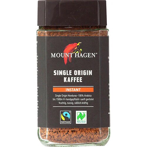 Instant Kaffe Single Origin øko  100 Gram