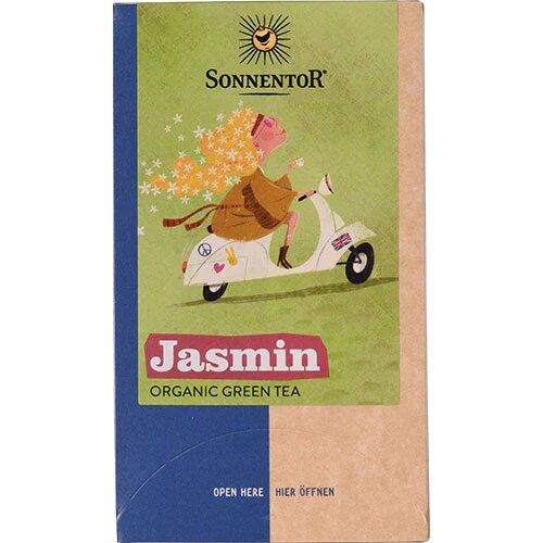 Grøn Te Jasmin Sonnentor ø