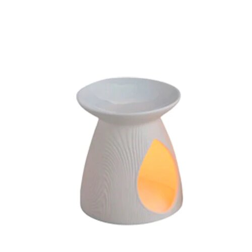 Duftlampe Dråben Wood H: 10 Cm   B: 12 Cm