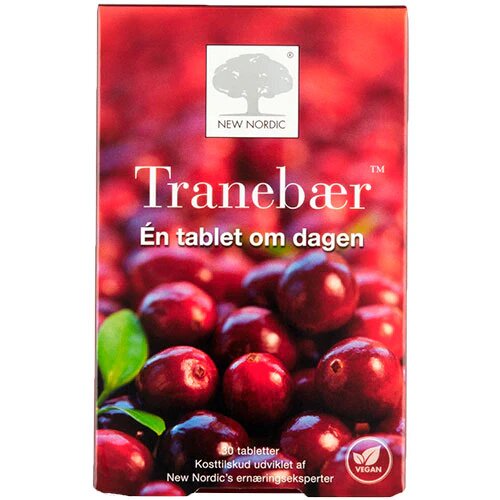 Tranebærpillen   30 Tabletter