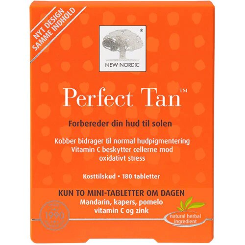 Skin Care Perfect Tan   180 Tabletter