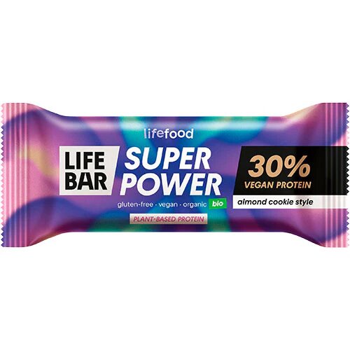Super Power Proteinbar   Almond Cookie ø   40 Gram