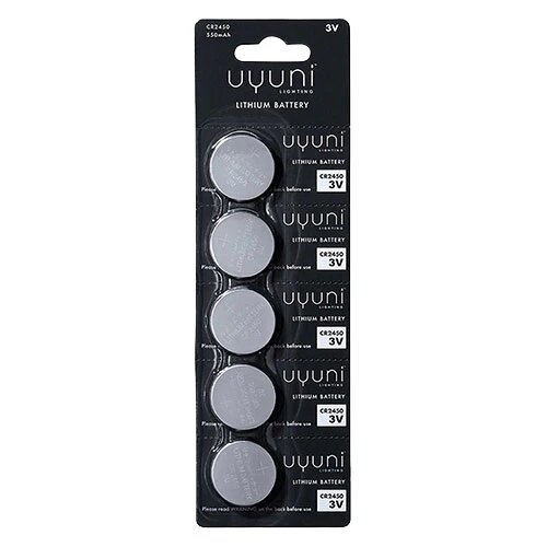 Cr2450 Batteri  3v  900 Ah  5 Pack
