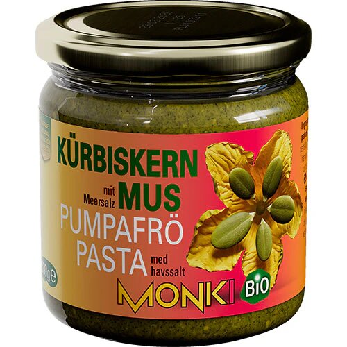 Græskarkernesmør ø Monki   330 Gram