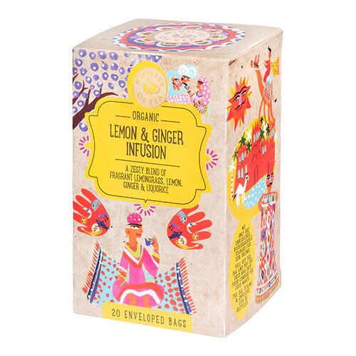 Citron   Ingefær Te øko    20 Breve
