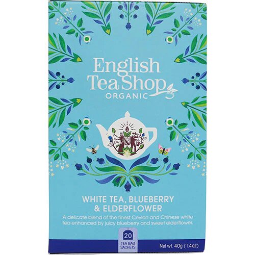 English Tea Shop White Tea   Blueberry   Elderflower 20 Br