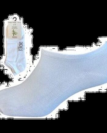 Comfort  Quot Low Cut Quot  Bamboo  Hvid  Str  35 38