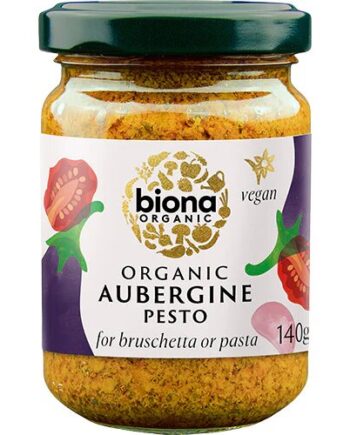 Aubergine Pesto øko    140 Gram