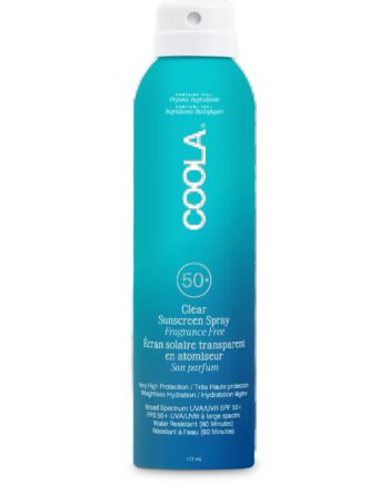 Clear Sunscreen Spray Spf 50  Uden Parfume   177 Ml