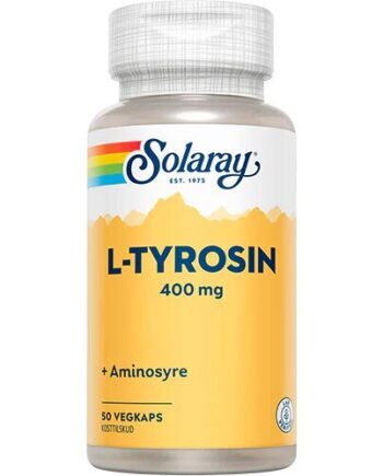 Solaray L Tyrosin   50 Kapsler