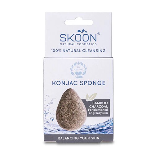 Konjak Svamp Bamboo Charcoal   1 Stk