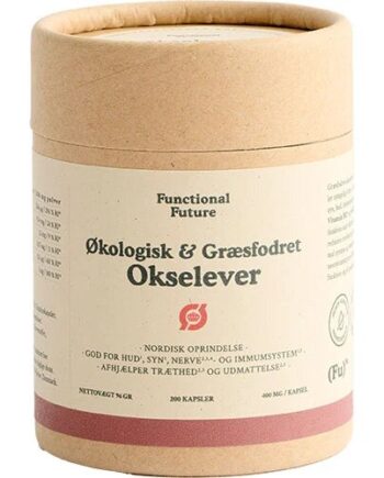 Premium Okse Lever økologisk   200 Kapsler