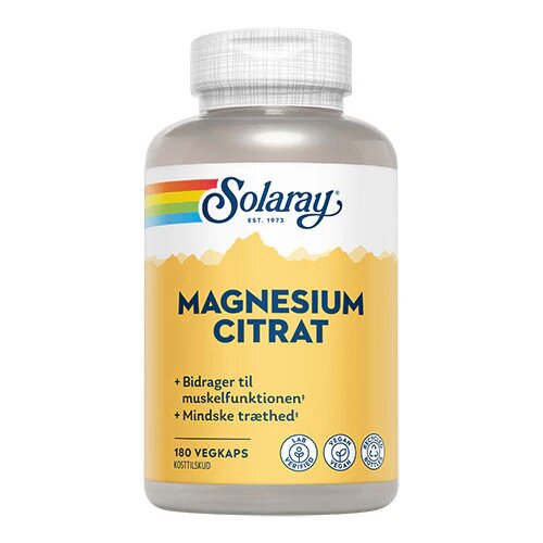 Magnesium Citrat   180 Kapsler