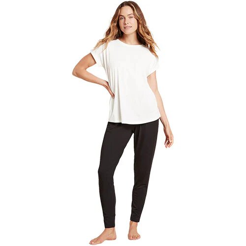 Downtime Lounge Top Hvid Str  Xl