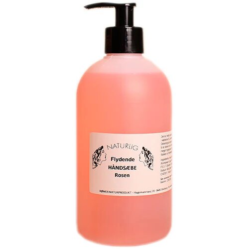 Håndsæbe Med Rose   500 Ml