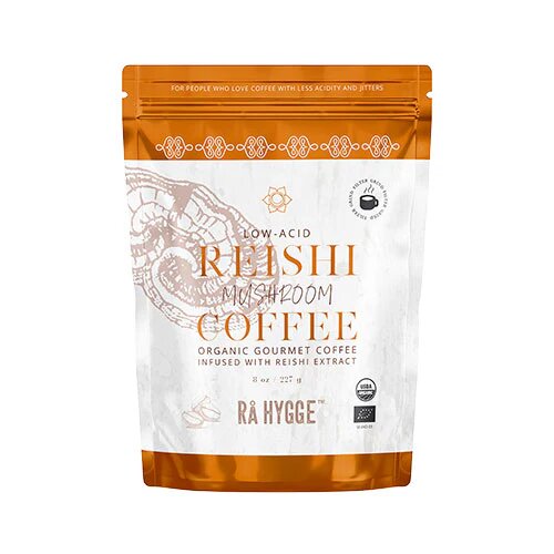 Kaffe M Reishi Svampeekstrakt   Filtermalet økologisk   227 Gram