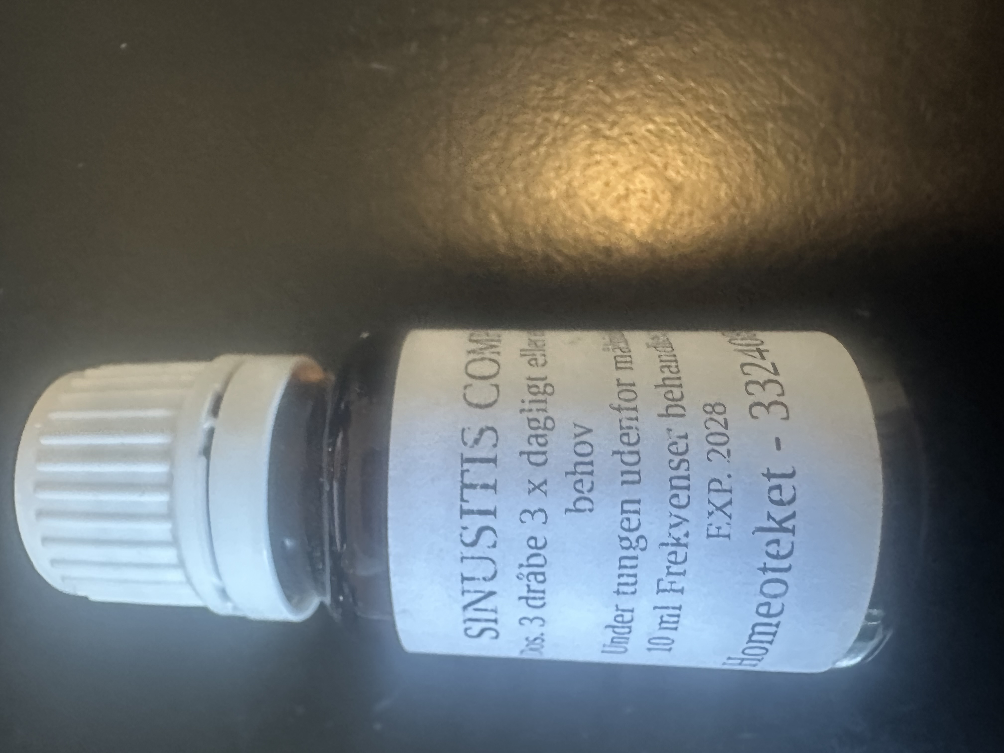 Sinusitis Comp Fra Homeoteket   10 Ml   X
