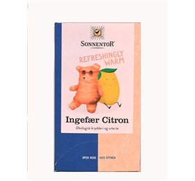 Sonnentor Ingefær Citron Te ø 18 Br