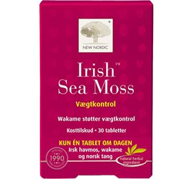 New Nordic Irish Sea Moss - Populært Kosttilskud 30 Tabl.