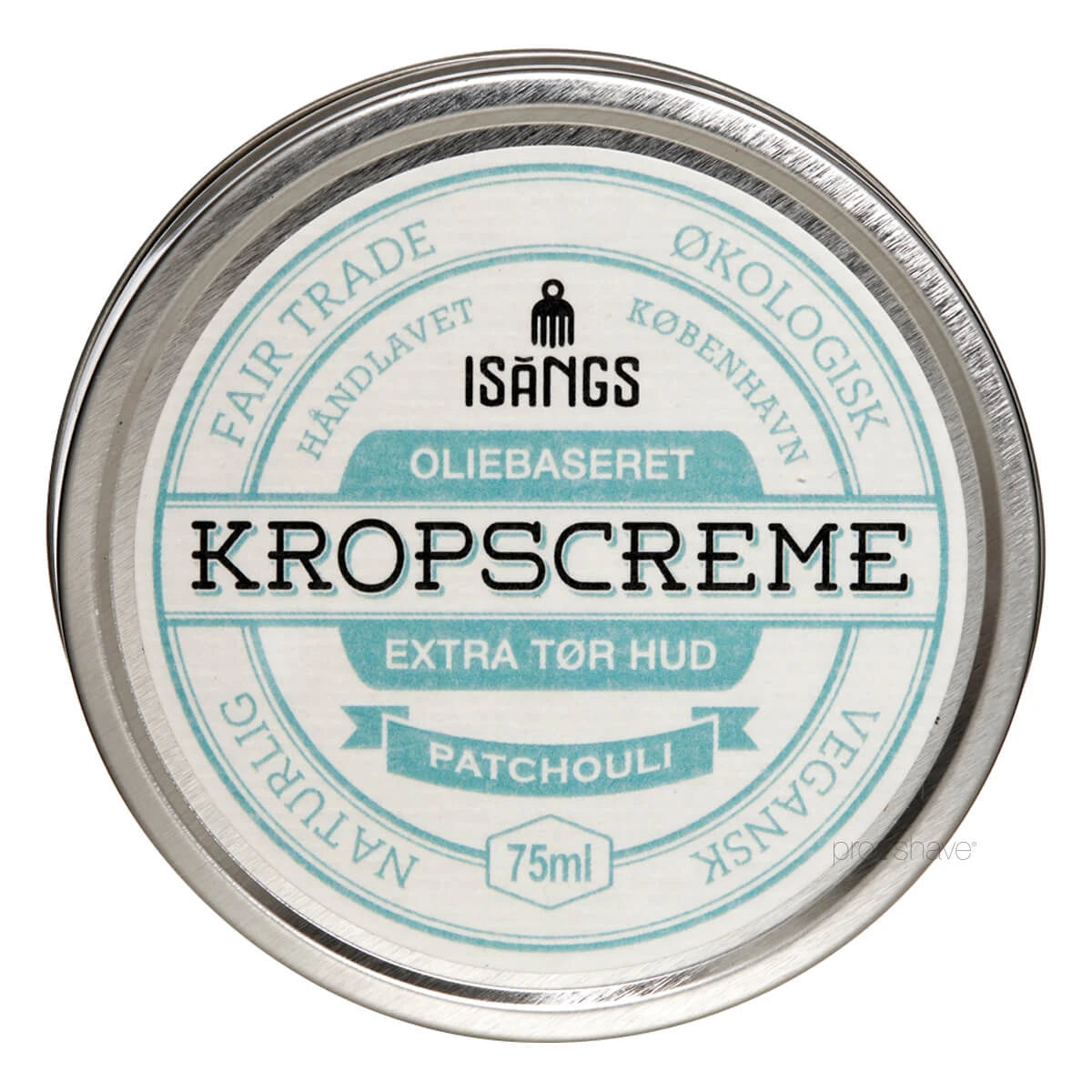 Isangs Kropscreme Til Ekstra Tør Hud Patchouli 75 Ml