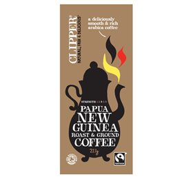 Clipper Kaffe fra Papua Ny Guinea - 227 G på tilbud!
